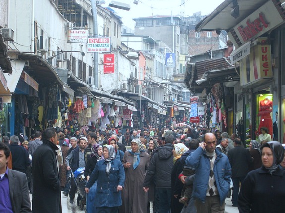 crowd