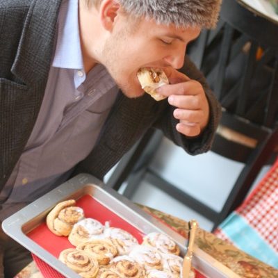 Christmas Tree Cinnamon Rolls