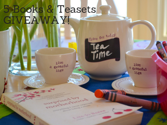 Five Book and Tea SetGIVEAWAY