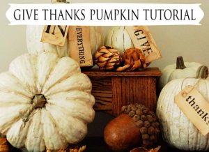 Give Thanks pumpkin tutorial from StudioJRU